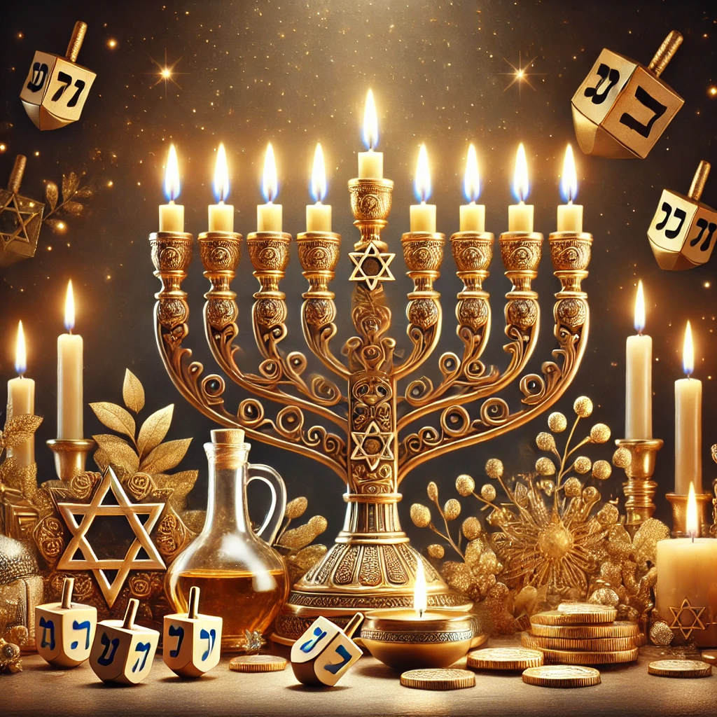 Hanukkah menorah